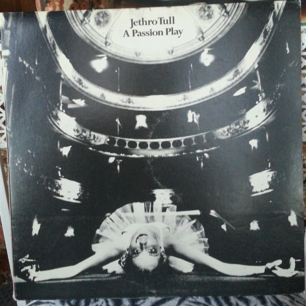 jethro tull passion play 1973 cover & book NO LP -ian flute rock island aqualung